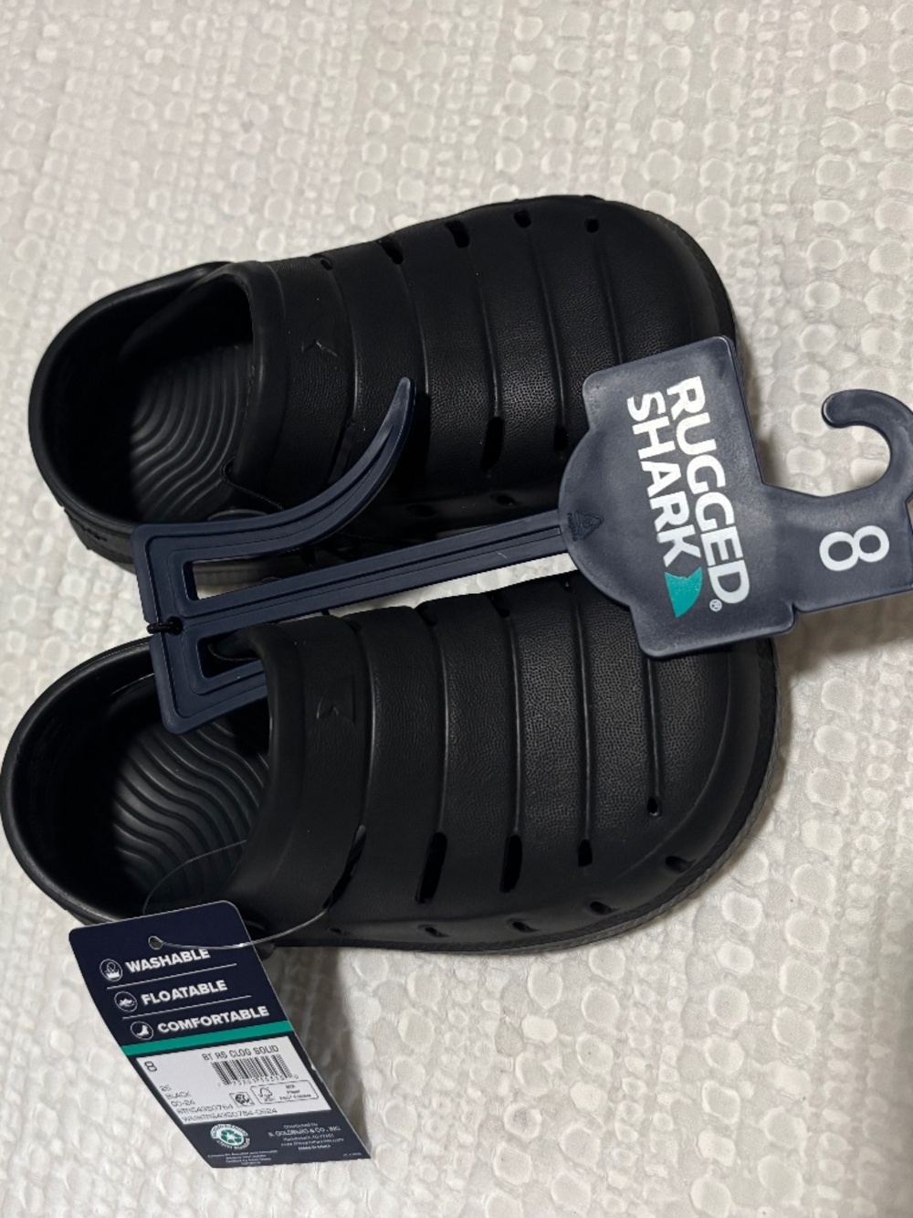 Rugged Shark Shoes Size 8